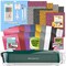 Cricut Emerald Explore Air 2 Machine with Double Iron-On and Vinyl Packs, Tool Kit and Pens Bundle